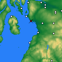 Nearby Forecast Locations - Ardrossan - Mapa