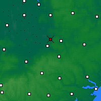 Nearby Forecast Locations - Thetford - Mapa