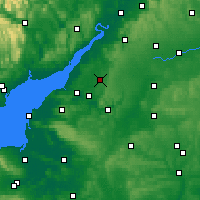 Nearby Forecast Locations - Yate - Mapa