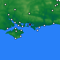 Nearby Forecast Locations - Thorney Island - Mapa