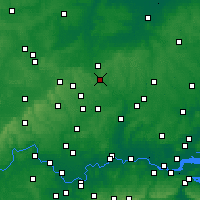 Nearby Forecast Locations - Stevenage - Mapa