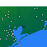 Nearby Forecast Locations - Anáhuac - Mapa