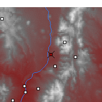 Nearby Forecast Locations - Taos - Mapa