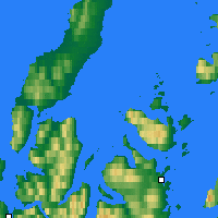 Nearby Forecast Locations - Andøya - Mapa
