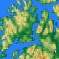 Nearby Forecast Locations - Hekkingen Lighthouse - Mapa