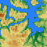 Nearby Forecast Locations - Rognsundet - Mapa