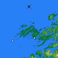 Nearby Forecast Locations - Sklinna Lighthouse - Mapa