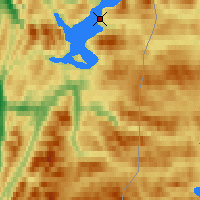 Nearby Forecast Locations - Susendal-Bjormo - Mapa