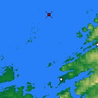 Nearby Forecast Locations - Halten Lighthouse - Mapa