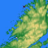 Nearby Forecast Locations - Buholmråsa Lighthouse - Mapa