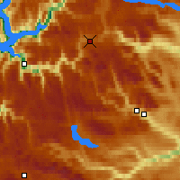 Nearby Forecast Locations - Filefjell - Mapa