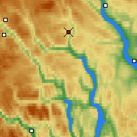 Nearby Forecast Locations - Vest-torpa Ii - Mapa