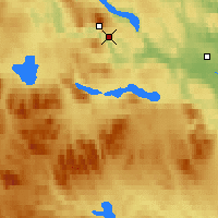 Nearby Forecast Locations - Björnänge - Mapa