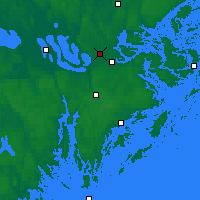 Nearby Forecast Locations - Estocolmo - Mapa