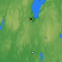 Nearby Forecast Locations - Jönköping - Mapa