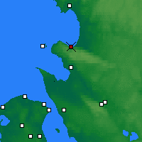 Nearby Forecast Locations - Båstad - Mapa
