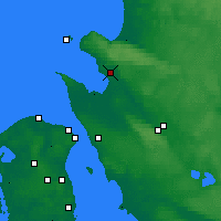 Nearby Forecast Locations - Ängelholm - Mapa