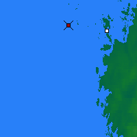 Nearby Forecast Locations - Strömmingsbådan - Mapa