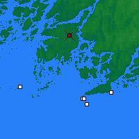 Nearby Forecast Locations - Kimito - Mapa