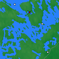 Nearby Forecast Locations - Savonlinna - Mapa