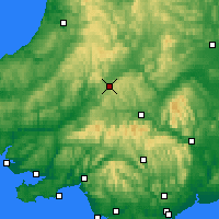 Nearby Forecast Locations - Montes Cámbricos - Mapa