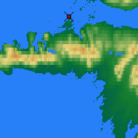 Nearby Forecast Locations - Stykkishólmsbær - Mapa