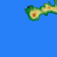 Nearby Forecast Locations - Hellissandur longwave radio mast - Mapa