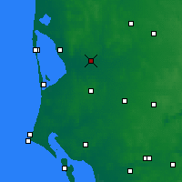 Nearby Forecast Locations - Borris - Mapa