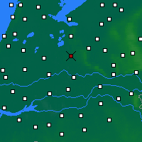 Nearby Forecast Locations - Utrecht - Mapa