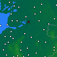 Nearby Forecast Locations - Meppel - Mapa