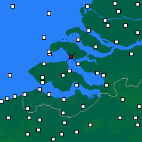 Nearby Forecast Locations - Zierikzee - Mapa