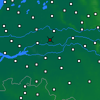 Nearby Forecast Locations - Herwijnen - Mapa
