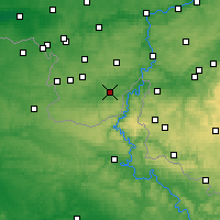 Nearby Forecast Locations - Dourbes - Mapa
