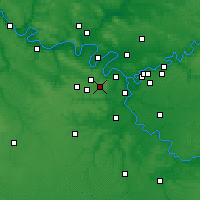 Nearby Forecast Locations - Vélizy-Villacoublay - Mapa