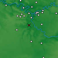 Nearby Forecast Locations - Brétigny-sur-Orge - Mapa