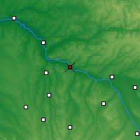 Nearby Forecast Locations - Agén - Mapa