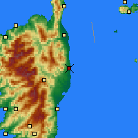 Nearby Forecast Locations - Alistro - Mapa