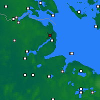 Nearby Forecast Locations - Schönhagen - Mapa