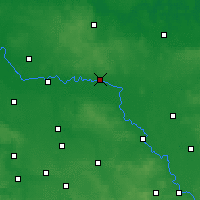 Nearby Forecast Locations - Wittenberg - Mapa