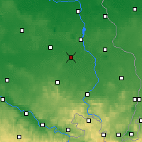 Nearby Forecast Locations - Hoyerswerda - Mapa
