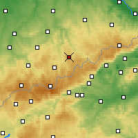 Nearby Forecast Locations - Marienberg - Mapa