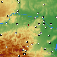 Nearby Forecast Locations - Kohlreithberg - Mapa