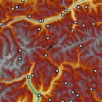 Nearby Forecast Locations - Brennero - Mapa