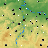 Nearby Forecast Locations - Libuš - Mapa
