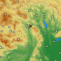Nearby Forecast Locations - Prešov - Mapa