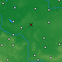 Nearby Forecast Locations - Leszno - Mapa