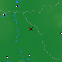 Nearby Forecast Locations - Kikinda - Mapa