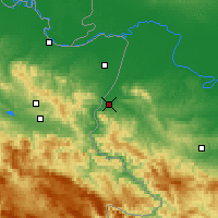Nearby Forecast Locations - Loznica - Mapa