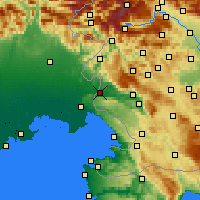 Nearby Forecast Locations - Nova Gorica - Mapa