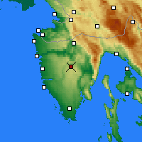 Nearby Forecast Locations - Pazin - Mapa